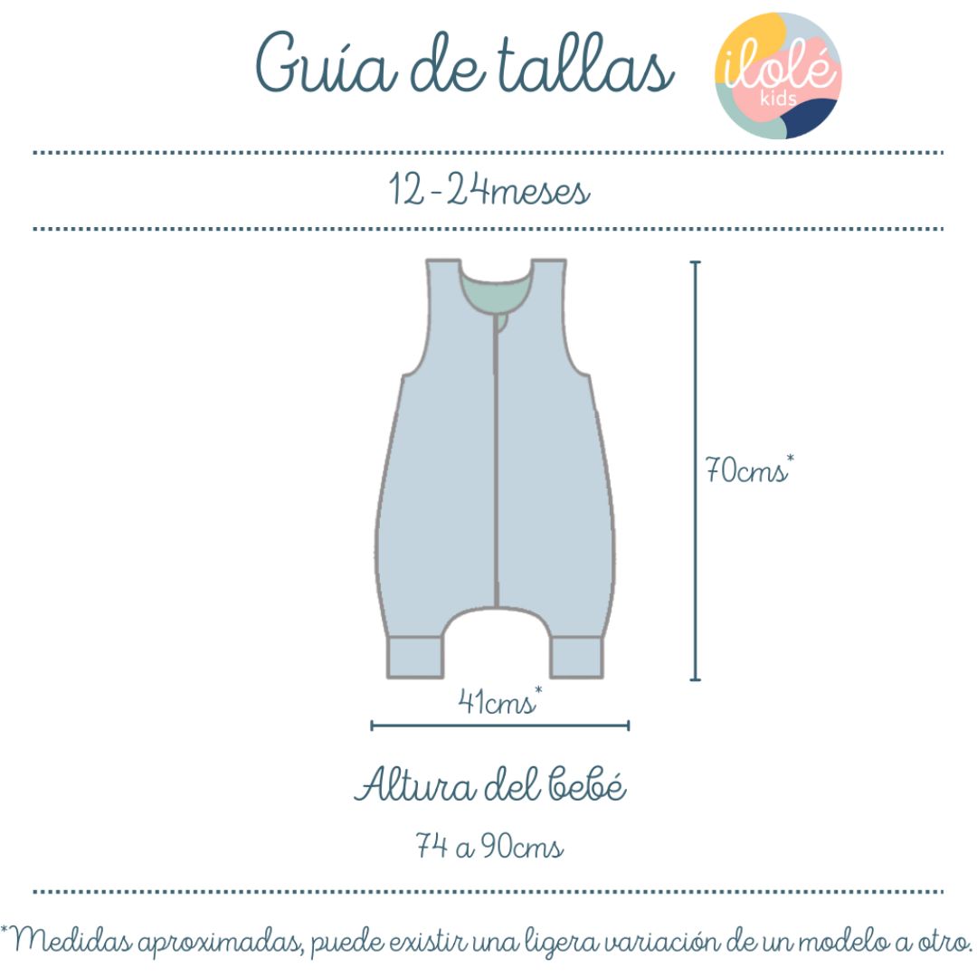 Saco de dormir pies clima templado TOG 1.5 - Iris